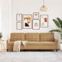 Sofá de 3 plazas terciopelo marrón 210 cm de , Sofás - Ref: Foro24-4007651, Precio: 288,89 €, Descuento: %