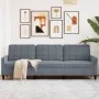 Sofá de 3 plazas terciopelo gris oscuro 210 cm de , Sofás - Ref: Foro24-4007645, Precio: 271,52 €, Descuento: %