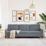 Sofá de 3 plazas terciopelo gris oscuro 210 cm de , Sofás - Ref: Foro24-4007645, Precio: 271,52 €, Descuento: %