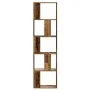 Librería de 5 niveles madera color envejecido 45x23,5x162,5 cm de , Librerías y estanterías - Ref: Foro24-852787, Precio: 55,...