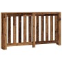 Cubierta de radiador madera color envejecido 149x20x82 cm de , Accesorios para radiadores de calefacción - Ref: Foro24-852751...