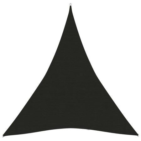 Toldo de vela negro HDPE 160 g/m² 4x5x5 m de vidaXL, Sombrillas - Ref: Foro24-311756, Precio: 28,34 €, Descuento: %