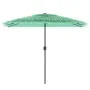 Sombrilla de jardín con poste de acero verde 300x200x250 cm de , Sombrillas - Ref: Foro24-4005095, Precio: 103,46 €, Descuent...