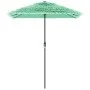 Sombrilla de jardín con poste de acero verde 300x200x250 cm de , Sombrillas - Ref: Foro24-4005095, Precio: 103,46 €, Descuent...