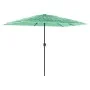 Sombrilla de jardín con poste de acero verde 300x200x250 cm de , Sombrillas - Ref: Foro24-4005095, Precio: 103,46 €, Descuent...