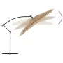 Sombrilla de jardín con LEDs poste acero marrón 290x290x238 cm de , Sombrillas - Ref: Foro24-4005088, Precio: 196,01 €, Descu...