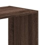 Estantería madera de ingeniería marrón roble 102x32x102 cm de , Librerías y estanterías - Ref: Foro24-852822, Precio: 88,14 €...