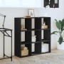 Estantería de madera de ingeniería negra 102x32x102 cm de , Librerías y estanterías - Ref: Foro24-852817, Precio: 92,95 €, De...