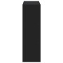 Estantería de madera de ingeniería negra 102x32x102 cm de , Librerías y estanterías - Ref: Foro24-852817, Precio: 92,95 €, De...