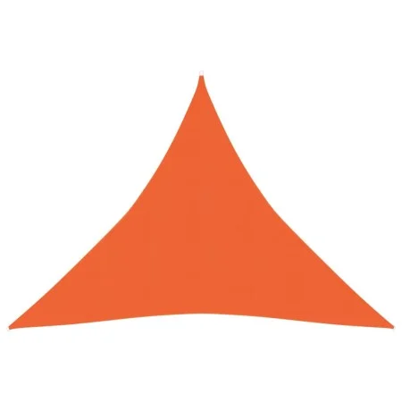Toldo de vela HDPE naranja 160 g/m² 4x4x4 m de vidaXL, Sombrillas - Ref: Foro24-311698, Precio: 32,92 €, Descuento: %