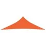 Toldo de vela HDPE naranja 160 g/m² 4x4x4 m de vidaXL, Sombrillas - Ref: Foro24-311698, Precio: 32,92 €, Descuento: %