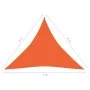 Toldo de vela HDPE naranja 160 g/m² 4x4x4 m de vidaXL, Sombrillas - Ref: Foro24-311698, Precio: 32,92 €, Descuento: %