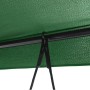 Banco columpio de jardín con toldo acero verde de , Balancines de jardín - Ref: Foro24-4008902, Precio: 241,29 €, Descuento: %
