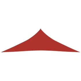 Toldo de vela HDPE rojo 160 g/m² 4x4x5,8 m de vidaXL, Sombrillas - Ref: Foro24-311644, Precio: 27,43 €, Descuento: %