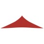 Toldo de vela HDPE rojo 160 g/m² 4x4x5,8 m de vidaXL, Sombrillas - Ref: Foro24-311644, Precio: 27,99 €, Descuento: %