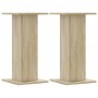 Soportes altavoces 2 uds madera roble Sonoma 30x30x60 cm de , Soportes para altavoces - Ref: Foro24-852656, Precio: 55,60 €, ...