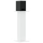 Soportes altavoces 2 uds madera ingeniería blanco 30x30x80 cm de , Soportes para altavoces - Ref: Foro24-852663, Precio: 88,5...