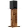 Soportes altavoces 2 uds madera roble envejecido 30x30x60 cm de , Soportes para altavoces - Ref: Foro24-852661, Precio: 64,89...