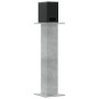 Soportes altavoces 2 uds madera gris hormigón 30x30x95 cm de , Soportes para altavoces - Ref: Foro24-852675, Precio: 69,05 €,...