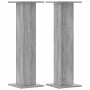Soportes altavoces 2 uds madera gris Sonoma 30x30x95 cm de , Soportes para altavoces - Ref: Foro24-852677, Precio: 71,75 €, D...