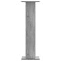 Soportes altavoces 2 uds madera gris Sonoma 30x30x95 cm de , Soportes para altavoces - Ref: Foro24-852677, Precio: 71,75 €, D...