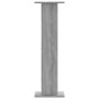 Soportes altavoces 2 uds madera gris Sonoma 30x30x95 cm de , Soportes para altavoces - Ref: Foro24-852677, Precio: 71,75 €, D...
