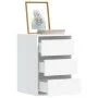 Cajonera de esquina madera de ingeniería blanco 40x41x58 cm de , Cajoneras - Ref: Foro24-852834, Precio: 70,58 €, Descuento: %