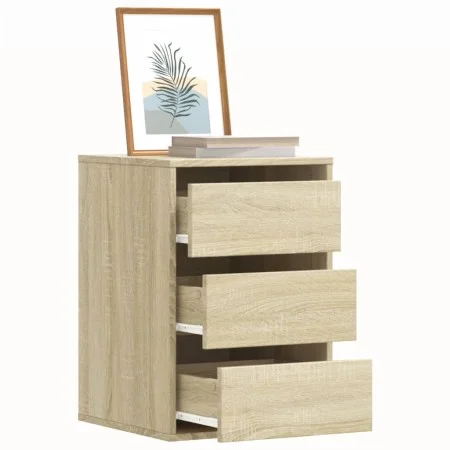 Corner chest of drawers in Sonoma oak engineered wood, 40x41x58 cm. by , Drawers - Ref: Foro24-852836, Price: 67,43 €, Discou...