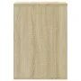 Corner chest of drawers in Sonoma oak engineered wood, 40x41x58 cm. by , Drawers - Ref: Foro24-852836, Price: 67,43 €, Discou...