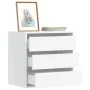White engineered wood corner chest of drawers 60x41x58 cm by , Drawers - Ref: Foro24-852843, Price: 89,62 €, Discount: %