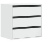 Cajonera de esquina madera de ingeniería blanca 60x41x58 cm de , Cajoneras - Ref: Foro24-852843, Precio: 91,40 €, Descuento: %