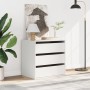 Cajonera de esquina madera de ingeniería blanca 60x41x58 cm de , Cajoneras - Ref: Foro24-852843, Precio: 91,40 €, Descuento: %