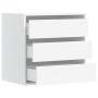 Cajonera de esquina madera de ingeniería blanca 60x41x58 cm de , Cajoneras - Ref: Foro24-852843, Precio: 91,40 €, Descuento: %
