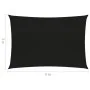 Toldo de vela negro HDPE 160 g/m² 3x4 m de vidaXL, Sombrillas - Ref: Foro24-311732, Precio: 32,08 €, Descuento: %