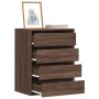 Cajonera de esquina madera ingeniería marrón roble 60x41x76 cm de , Cajoneras - Ref: Foro24-852876, Precio: 114,77 €, Descuen...