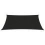 Toldo de vela negro HDPE 160 g/m² 3,5x4,5 m de vidaXL, Sombrillas - Ref: Foro24-311736, Precio: 41,14 €, Descuento: %