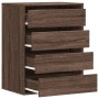 Cajonera de esquina madera ingeniería marrón roble 60x41x76 cm de , Cajoneras - Ref: Foro24-852876, Precio: 114,77 €, Descuen...