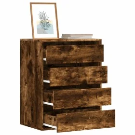 Cajonera de esquina madera ingeniería roble ahumado 60x41x76 cm de , Cajoneras - Ref: Foro24-852874, Precio: 109,37 €, Descue...