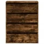 Cajonera de esquina madera ingeniería roble ahumado 60x41x76 cm de , Cajoneras - Ref: Foro24-852874, Precio: 109,37 €, Descue...