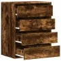 Cajonera de esquina madera ingeniería roble ahumado 60x41x76 cm de , Cajoneras - Ref: Foro24-852874, Precio: 109,37 €, Descue...