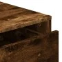 Cajonera de esquina madera ingeniería roble ahumado 60x41x76 cm de , Cajoneras - Ref: Foro24-852874, Precio: 109,37 €, Descue...
