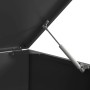 Cobertizo de 2 contenedores de basura acero negro 138x79x117 cm de , Soportes para contenedores de residuos - Ref: Foro24-327...