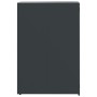 Cobertizo para 2 cubos de basura acero antracita 138x79x117 cm de , Soportes para contenedores de residuos - Ref: Foro24-3279...