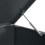 Cobertizo para 2 cubos de basura acero antracita 138x79x117 cm de , Soportes para contenedores de residuos - Ref: Foro24-3279...