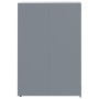 Cobertizo de 4 contenedores de basura acero gris 276x79x117 cm de , Soportes para contenedores de residuos - Ref: Foro24-3279...