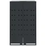 Cobertizo de contenedor de basura acero antracita 69x79x117 cm de , Soportes para contenedores de residuos - Ref: Foro24-4008...