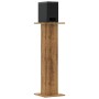 Soportes altavoces 2 uds madera roble artesano 30x30x95 cm de , Soportes para altavoces - Ref: Foro24-852680, Precio: 80,17 €...