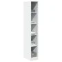 Armario de madera de ingeniería blanco 30x50x200 cm de , Armarios roperos - Ref: Foro24-3307702, Precio: 178,15 €, Descuento: %