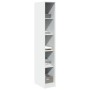 Armario de madera de ingeniería blanco 30x50x200 cm de , Armarios roperos - Ref: Foro24-3307702, Precio: 183,05 €, Descuento: %