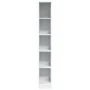 Armario de madera de ingeniería blanco 30x50x200 cm de , Armarios roperos - Ref: Foro24-3307702, Precio: 178,15 €, Descuento: %